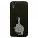 TPU1LBELLO2MAINDOIGT - Coque souple pour LG Bello II avec impression Motifs doigt d'honneur