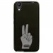 TPU1LBELLO2MAINPEACE - Coque souple pour LG Bello II avec impression Motifs main Peace and Love