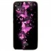 TPU1LBELLO2PAPILLONSFUSHIAS - Coque souple pour LG Bello II avec impression Motifs papillons fushias