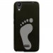 TPU1LBELLO2PIED - Coque souple pour LG Bello II avec impression Motifs empreinte de pied
