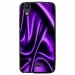 TPU1LBELLO2SOIEMAUVE - Coque souple pour LG Bello II avec impression Motifs soie drapée mauve