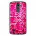 TPU1LGK7ARABESQUEFUSHIA - Coque souple pour LG K7 avec impression Motifs arabesque fushia