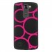 TPU1LGK7RONDSFUSHIAS - Coque souple pour LG K7 avec impression Motifs ronds fushias