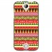 TPU1M320AZTEQUEJAUROU - Coque souple pour Acer Liquid M320 avec impression Motifs aztèque jaune et rouge