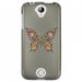 TPU1M320PAPILLONSEUL - Coque souple pour Acer Liquid M320 avec impression Motifs papillon psychédélique