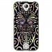 TPU1M320TIKI - Coque souple pour Acer Liquid M320 avec impression Motifs tiki