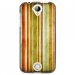 TPU1M330BANDESVINT3 - Coque souple pour Acer Liquid M330 avec impression Motifs bandes effets vintages 3
