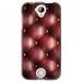 TPU1M330CAPITON - Coque souple pour Acer Liquid M330 avec impression Motifs effet capitonné bordeau