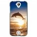 TPU1M330DAUPHIN - Coque souple pour Acer Liquid M330 avec impression Motifs dauphin