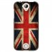 TPU1M330DRAPUKVINTAGE - Coque souple pour Acer Liquid M330 avec impression Motifs drapeau UK vintage