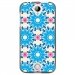 TPU1M330GUY02 - Coque souple pour Acer Liquid M330 avec impression Motifs ronds en forme de bonhommes 2