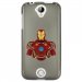 TPU1M330IRONBUSTE - Coque souple pour Acer Liquid M330 avec impression Motifs buste Iron