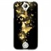 TPU1M330PAPILLONSDORES - Coque souple pour Acer Liquid M330 avec impression Motifs papillons dorés
