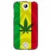 TPU1M330RASTA - Coque souple pour Acer Liquid M330 avec impression Motifs rasta