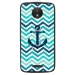 TPU1MOTOCANCRE - Coque souple pour Motorola Moto C avec impression Motifs ancre