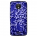 TPU1MOTOCARABESQUEBLEU - Coque souple pour Motorola Moto C avec impression Motifs arabesque bleu
