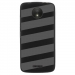 TPU1MOTOCBANDESGRISES - Coque souple pour Motorola Moto C avec impression Motifs bandes grises