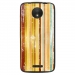 TPU1MOTOCBANDESVINT1 - Coque souple pour Motorola Moto C avec impression Motifs bandes effets vintages 1