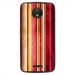 TPU1MOTOCBANDESVINT2 - Coque souple pour Motorola Moto C avec impression Motifs bandes effets vintages 2