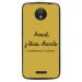 TPU1MOTOCCHIANTEOR - Coque souple pour Motorola Moto C avec impression Motifs Avant, j'étais chiante or