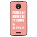 TPU1MOTOCFUMEUSEROSE - Coque souple pour Motorola Moto C avec impression Motifs fumeuse et alors rose
