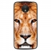 TPU1MOTOCLION - Coque souple pour Motorola Moto C avec impression Motifs tête de lion