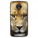 TPU1MOTOCLIONNE - Coque souple pour Motorola Moto C avec impression Motifs tête de lionne