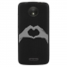 TPU1MOTOCMAINCOEUR - Coque souple pour Motorola Moto C avec impression Motifs mains en forme de coeur