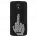 TPU1MOTOCMAINDOIGT - Coque souple pour Motorola Moto C avec impression Motifs doigt d'honneur