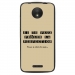 TPU1MOTOCPERFECTIONTAUPE - Coque souple pour Motorola Moto C avec impression Motifs frôler la perfection taupe