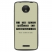 TPU1MOTOCPERFECTIONVERT - Coque souple pour Motorola Moto C avec impression Motifs frôler la perfection vert