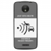 TPU1MOTOCRADAR - Coque souple pour Motorola Moto C avec impression Motifs panneau radar