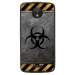 TPU1MOTOCRADIOACTIF - Coque souple pour Motorola Moto C avec impression Motifs radioactif