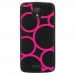 TPU1MOTOCRONDSFUSHIAS - Coque souple pour Motorola Moto C avec impression Motifs ronds fushias