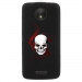 TPU1MOTOCSKULLTRIBAL - Coque souple pour Motorola Moto C avec impression Motifs tête de mort sur fond tribal