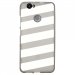 TPU1NOVABANDESBLANCHES - Coque souple pour Huawei Nova avec impression Motifs bandes blanches