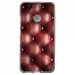 TPU1NOVACAPITON - Coque souple pour Huawei Nova avec impression Motifs effet capitonné bordeau