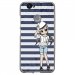 TPU1NOVAMANGAMARINE - Coque souple pour Huawei Nova avec impression Motifs manga fille marin