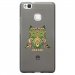 TPU1P9LITECHOUETTE - Coque souple pour Huawei Ascend P9-Lite avec impression Motifs chouette psychédélique