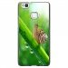 TPU1P9LITEESCARGOT - Coque souple pour Huawei Ascend P9-Lite avec impression Motifs escargot sur une tige