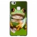 TPU1P9LITEGRENOUILLE - Coque souple pour Huawei Ascend P9-Lite avec impression Motifs grenouille
