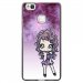 TPU1P9LITEMANGAVIOLETTA - Coque souple pour Huawei Ascend P9-Lite avec impression Motifs manga fille violetta