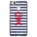 TPU1P9LITEPOISSON - Coque souple pour Huawei Ascend P9-Lite avec impression Motifs squelette poisson