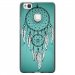TPU1P9LITEREVEBLEU - Coque souple pour Huawei Ascend P9-Lite avec impression Motifs attrape rêve sur fond bleu
