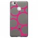 TPU1P9LITERONDSFUSHIAS - Coque souple pour Huawei Ascend P9-Lite avec impression Motifs ronds fushias