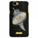 TPU1RAINBOWBALLONALLBLAKCS - Coque Souple en gel pour Wiko Rainbow avec impression ballon de rugby et drapeau des All Blacks