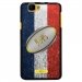TPU1RAINBOWBALLONFRANCE - Coque Souple en gel pour Wiko Rainbow avec impression ballon de rugby et drapeau de la France