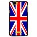 TPU1RAINBOWUNIONJACK - Coque Souple en gel noir pour Wiko Rainbow avec impression Motifs Union Jack