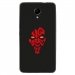 TPU1ROBBYDARKROUGE - Coque souple pour Wiko Robby avec impression Motifs Dark rouge