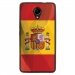 TPU1ROBBYDRAPESPAGNE - Coque souple pour Wiko Robby avec impression Motifs drapeau de l'Espagne